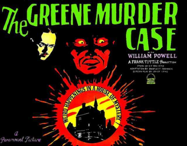 Poster_Greene Murder Case